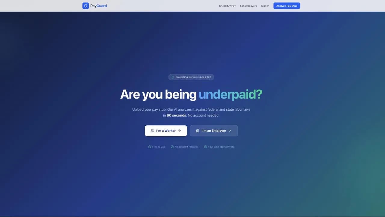 PayGuard Fraud Detector screenshot